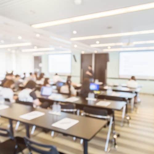 Blur,Image,Background,Of,Classroom