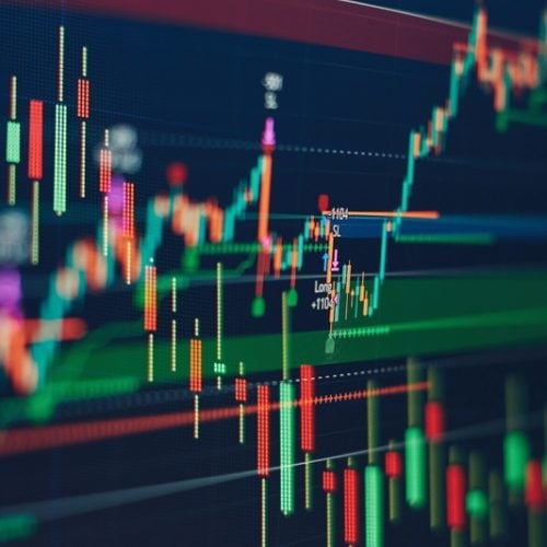 Technical,Price,Graph,And,Indicator,,Red,And,Green,Candlestick,Chart