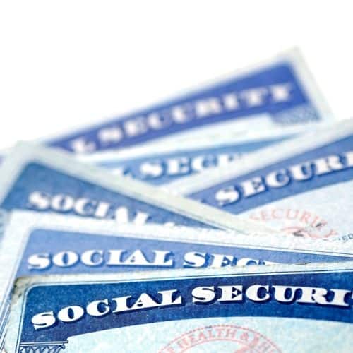 Social,Security,Cards,For,Identification,And,Retirment,In,The,Usa