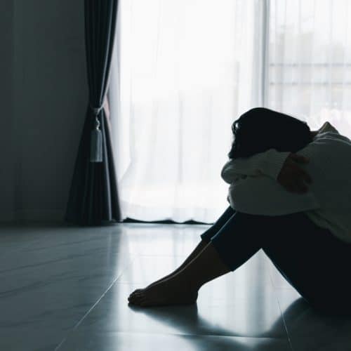 Concept,Of,Sad,Teenage,Girl,Depression.,Upset,Teenage,Girl,Sitting
