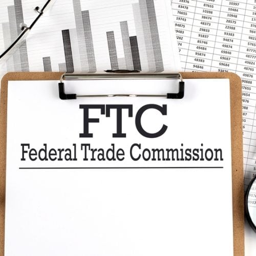 Paper,With,Ftc, federal,Trade,Commission,On,Chart,With,Calculator,pen