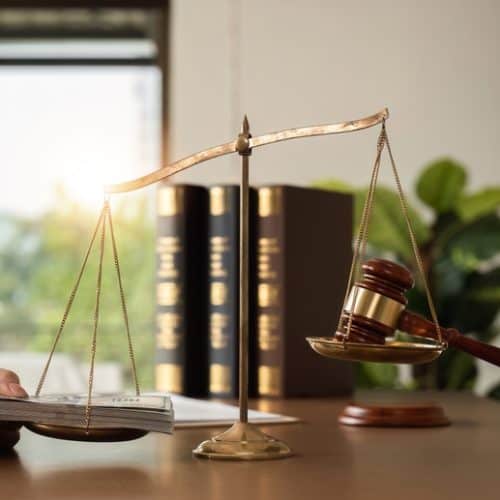 Dollar,And,Judge's,Hammer,On,The,Scale,The,Concept,Of