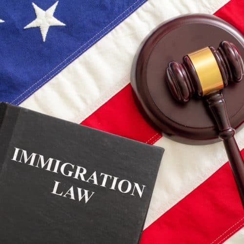 Immigration,Law,Text,On,Black,Book,And,Judge,Gavel,On