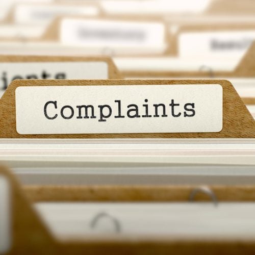 Complaints,Concept.,Word,On,Folder,Register,Of,Card,Index.,Selective