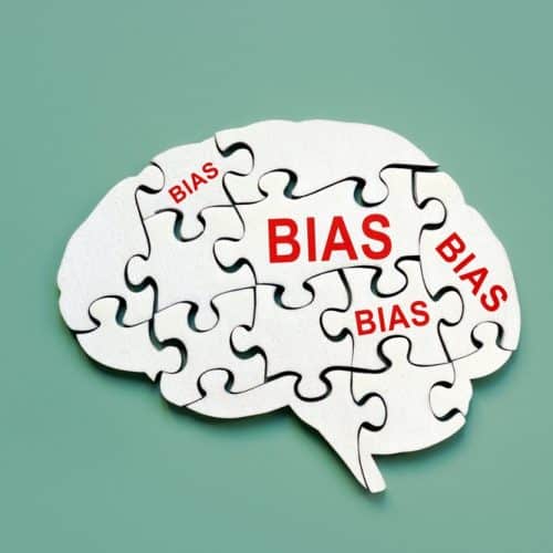 Brain,From,Puzzle,Pieces,And,With,Inscriptions,Bias.