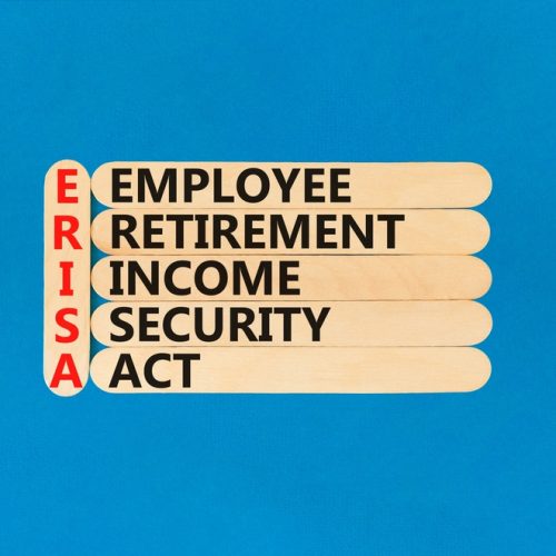 Erisa,Symbol.,Concept,Words,Erisa,Employee,Retirement,Income,Security,Act