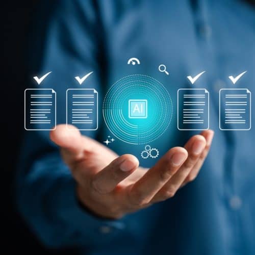 Ai,Technology,Automates,Document,Verification,For,Accuracy,And,Compliance.,Concept