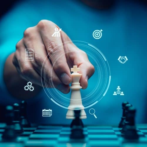 Chess,Board,For,Business,Strategy,And,Leadership,Assignment,Concept,Of