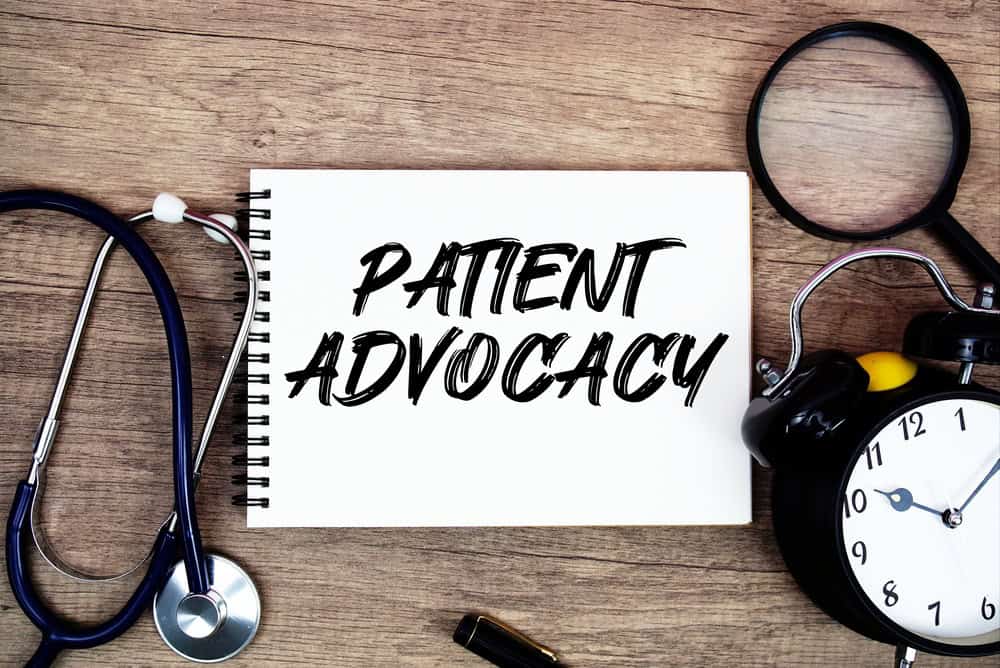 Patient,Advocacy,Text,Written,On,Notepad,With,Stethoscope,,Magnifying,Glass