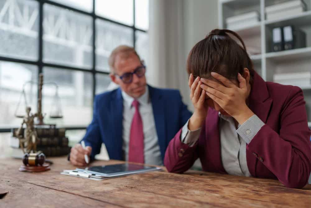 Woman,Feeling,Distressed,And,Upset,Covering,Face,With,Hands,During