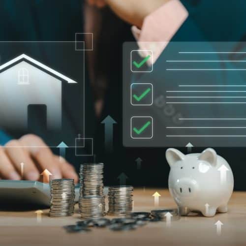 Real,Estate,Concept,Business.,Manage,Your,Money,And,Savings,Plan