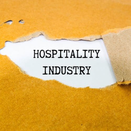 Hospitality,Industry,Text,On,Brown,Envelope