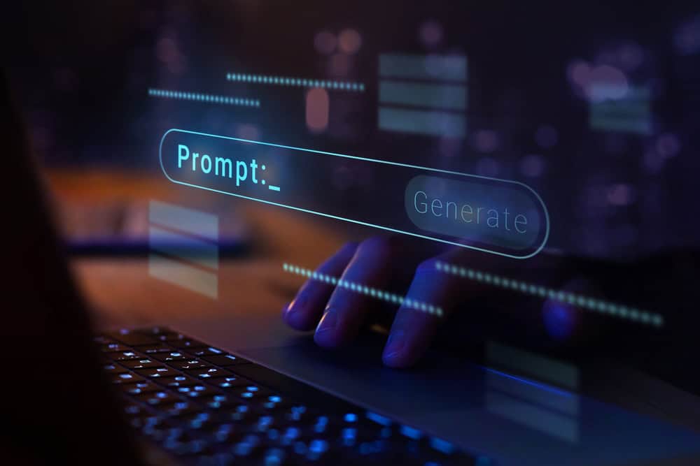 Ai,Prompt,To,Generate,Image,Or,Text,,Futuristic,Ai powered,Prompt
